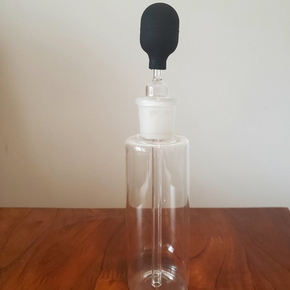 Apothecary glass dropper bottles bar tool